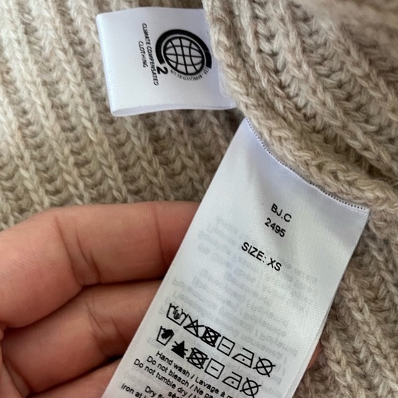 Ganni Wool-Blend Ribbed Cardigan - Picture 11 of 16